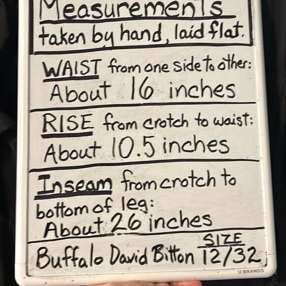 Buffalo David Bitton Havana high-rise soft stretch ankle pant light blue jeans 1 - Picture 10 of 10